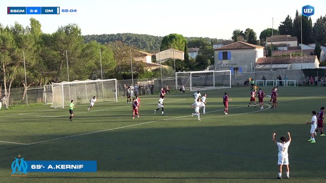 U17 I St Clément Montferrier 4-4 OM : Les buts olympiens