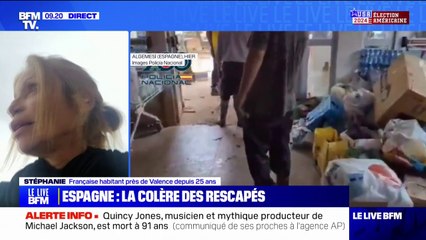 "On ne reçoit aucune aide, rien": cette Française, habitant près de Valence, témoigne de la colère des sinistrés