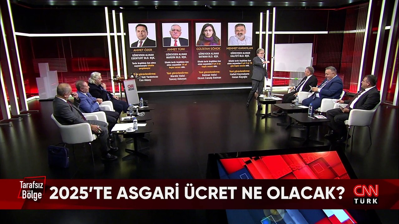 2025 asgari ücret, Mardin-Batman-Halfeti'ye kayyum, İran'da iç çamaşırlı eylem ve ABD seçimlerinde son durum Tarafsız Bölge'de konuşuldu