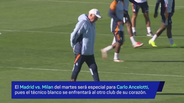 Ancelotti y el partido entre los dos equipos de su vida