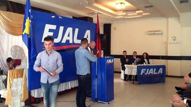 Gëzim Kelmendi - Fjalim në Kuvendin e I-rë të Partisë FJALA - Dega Skënderaj