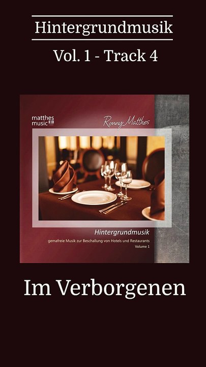Im Verborgenen - 30s Trailer | CD: Hintergrundmusik, Vol. 1  (Gemafreie Musik / Royalty Free Music)