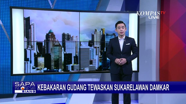 Sukarelawan Pemadam Kebakaran di Banjarmasin Meninggal saat Menangani Kebakaran Gudang