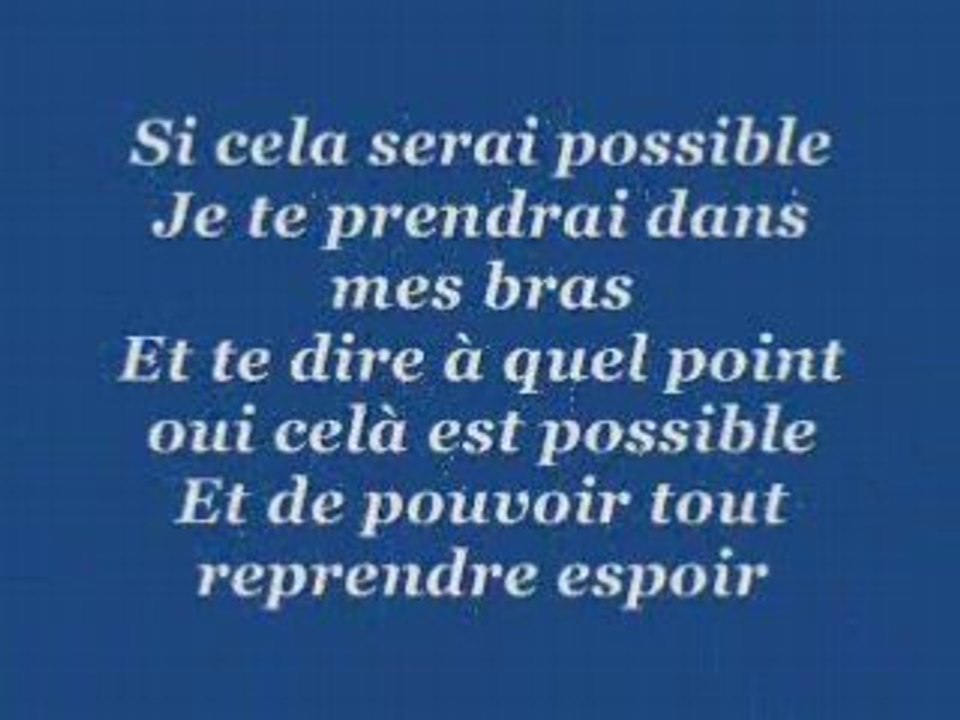 Un amour perdu