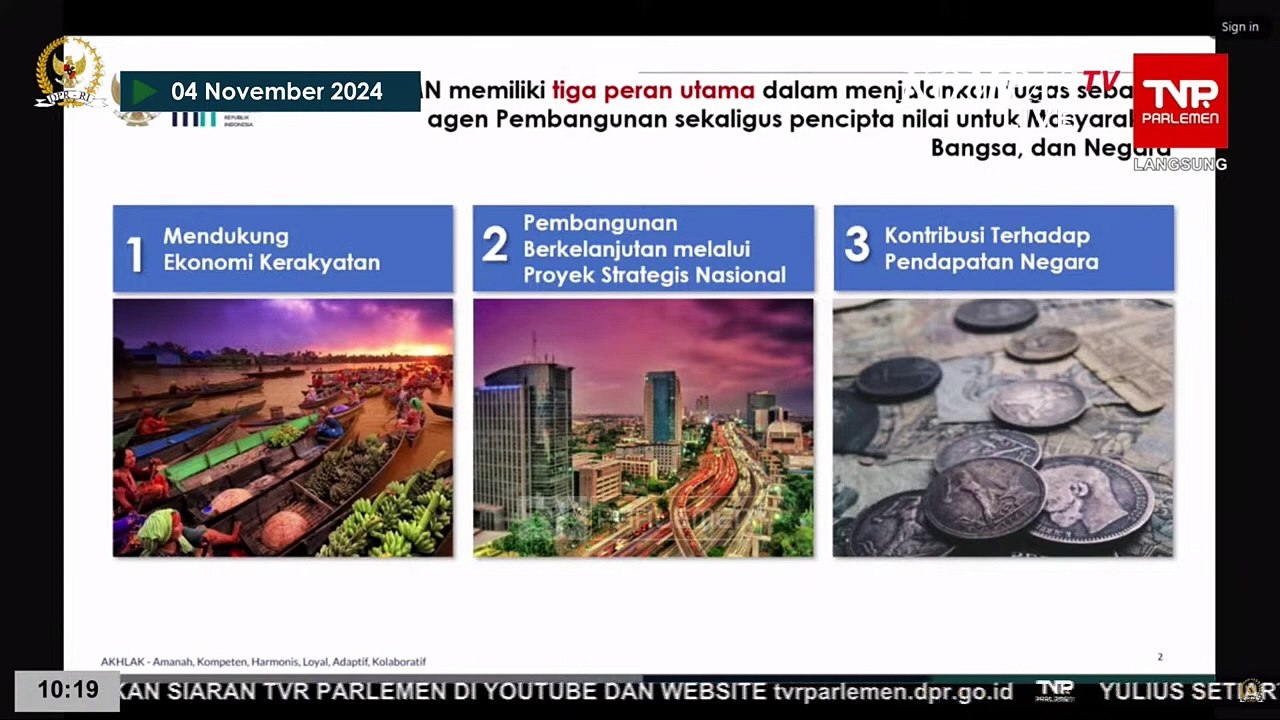 Menteri Erick Thohir Curhat soal Anggaran hingga Ungkap Target Dividen BUMN di Rapat Komisi VI DPR