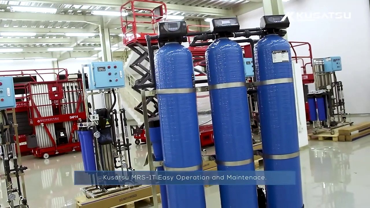 JUAL MESIN MULTISTAGE WATER SOFTENER INDUSTRIAL - KUSATSU MRS-1T