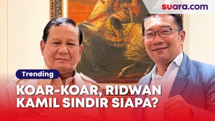 Koar-koar "Jangan Suka Nge-klaim Didukung Pak Prabowo dan Pak Jokowi", RK Sindir Siapa?