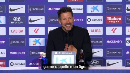 Simeone ne veut pas évoquer son fils, Giuliano