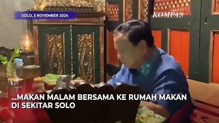Respons Jokowi usai Bertemu Prabowo di Solo