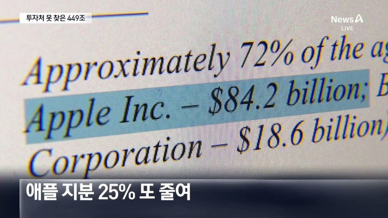 투자처 못 찾은 워런 버핏…주식 팔고 현금 449조 보유