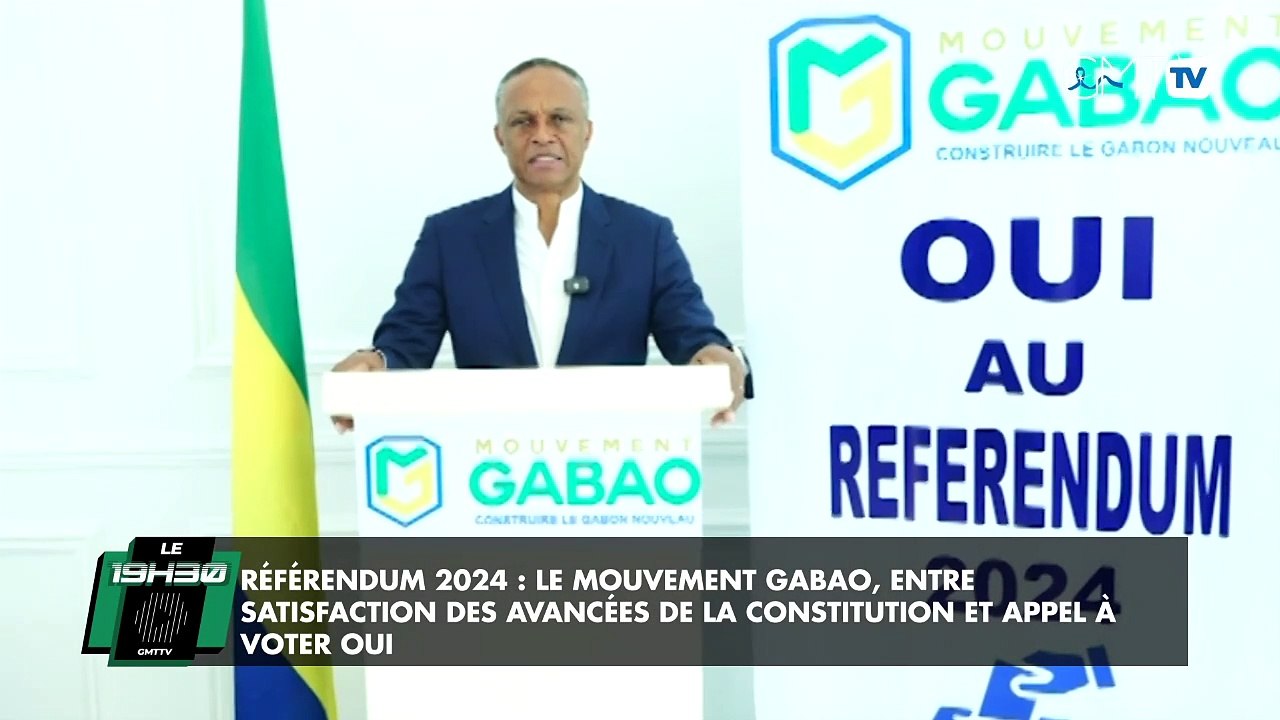 [#Reportage] Référendum 2024 : le Mouvement Gabao, entre satisfaction des avancées de la Constitution et appel à voter Oui