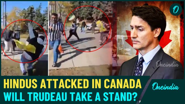 Hindus Targeted in Canada: Violence at Temple by Khalistani Extremists 'Under Trudeau's Watch'