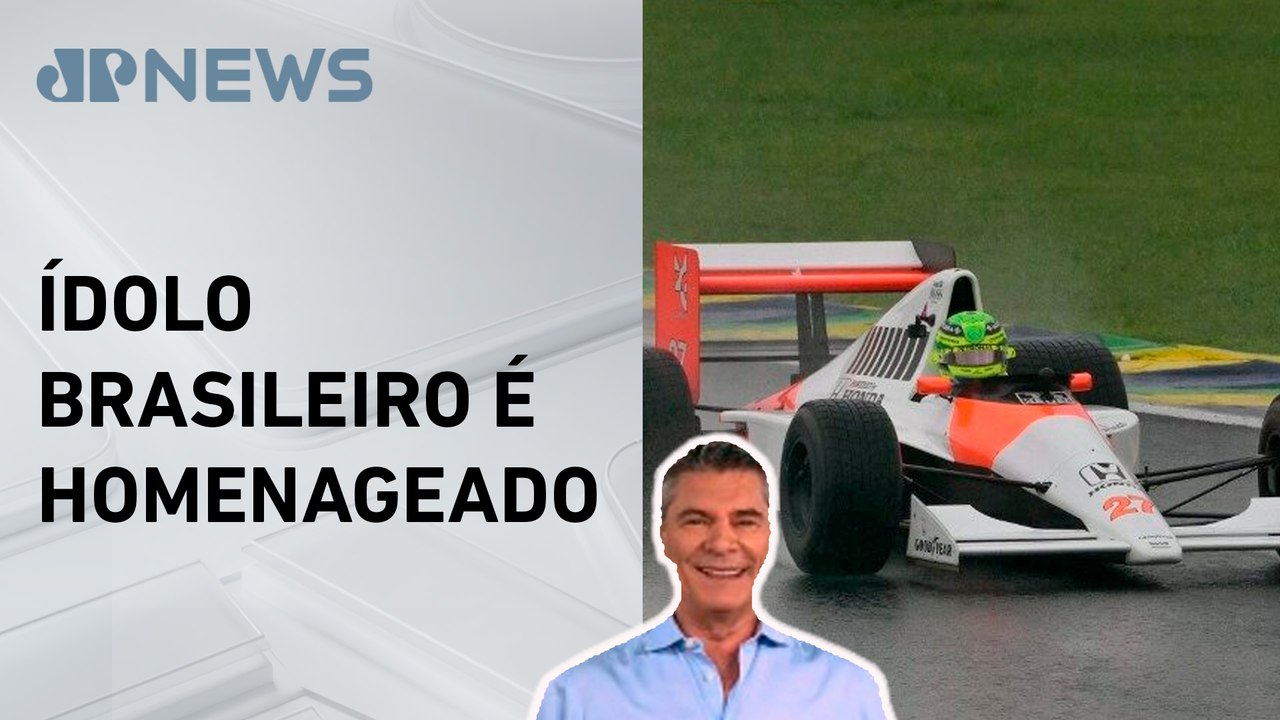 Ayrton Senna recebe homenagem no GP de São Paulo; Alex Ruffo traz detalhes
