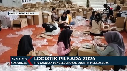 KPU Lakukan Pengelompokan Logistik Pilkada 2024