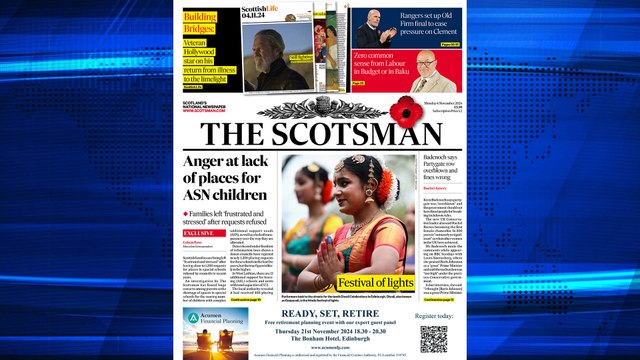 The Scotsman Bulletin Monday November 04 2024 #Badenoch