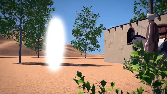 الرجل تعجب من سيدنا يونس عليه السلام عندما دعى يونس الله ان يشفيها #يونس_عليه_السلام