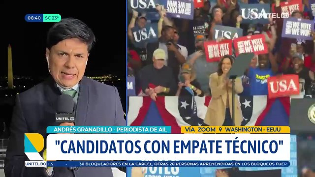 Elecciones en EEUU: Hay estados ‘bisagra’ que decidirán la victoria de Trump o Harris