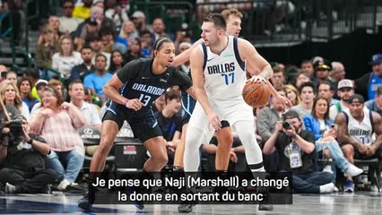 Mavericks - Doncic adoube Naji Marshall
