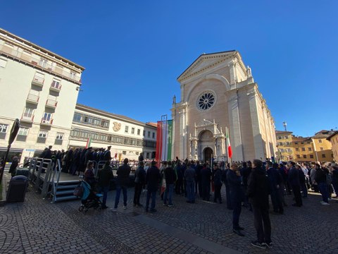 Giornata dell'Unità Nazionale e delle forze Armate, la cerimonia a Trento