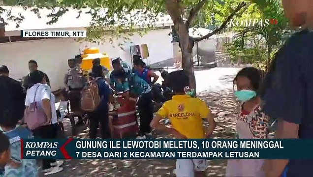 Gunung Ile Lewotobi Laki-Laki Meletus, 10 Orang Meninggal dan 7 Desa Terdampak