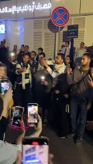 هاني شاكر يقدم واجب العزاء في الفنان الراحل مصطفى فهمي