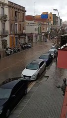 Temporal en Badalona