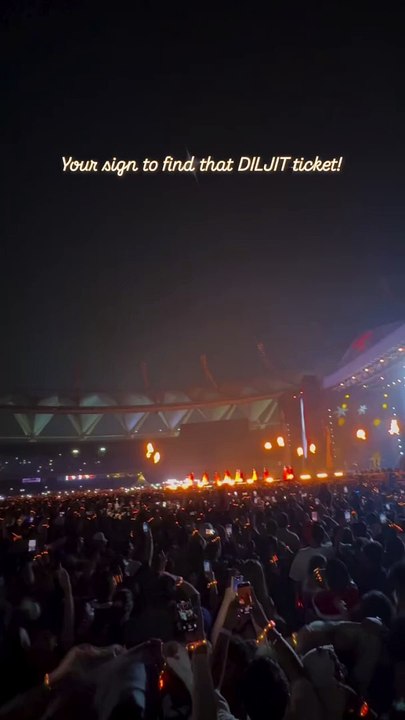 GET THOSE TICKETS!  #diljitdosanjh #dilluminatitour2024 #delhi #diljit #concert #music #punjabi #punjabisongs