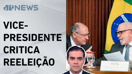 Geraldo Alckmin defende corte de gastos e fim da reeleição para presidente; Vilela comenta