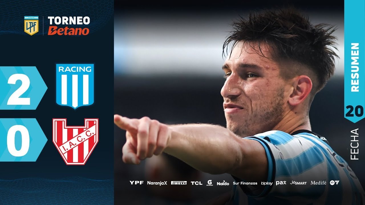Racing vs Instituto (2-0) | LPF 2024 | Fecha 20