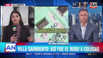 Villa Sarmiento: así fue el robo de los equipos de los colegas de Telefé y El Nueve