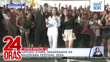 Kapuso Stars, nagpasaya sa Masskara Festival 2024 | 24 Oras