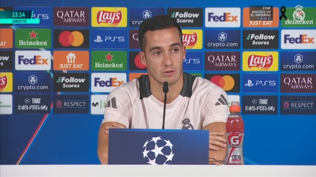 LUCAS VÁZQUEZ, rueda de prensa COMPLETA PREVIA al REAL MADRID - AC MILAN de CHAMPIONS