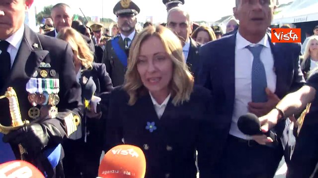 Meloni al Villaggio Difesa: E' un bel modo per celebrare le nostre Forze Armate e il loro lavoro