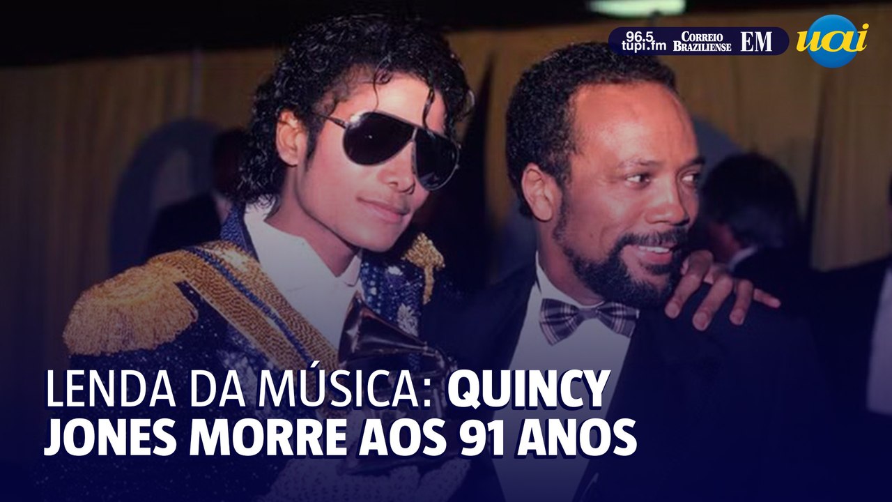 Quincy Jones morre aos 91 anos, produtor de Michael Jackson, Frank Sinatra e Céline Dion