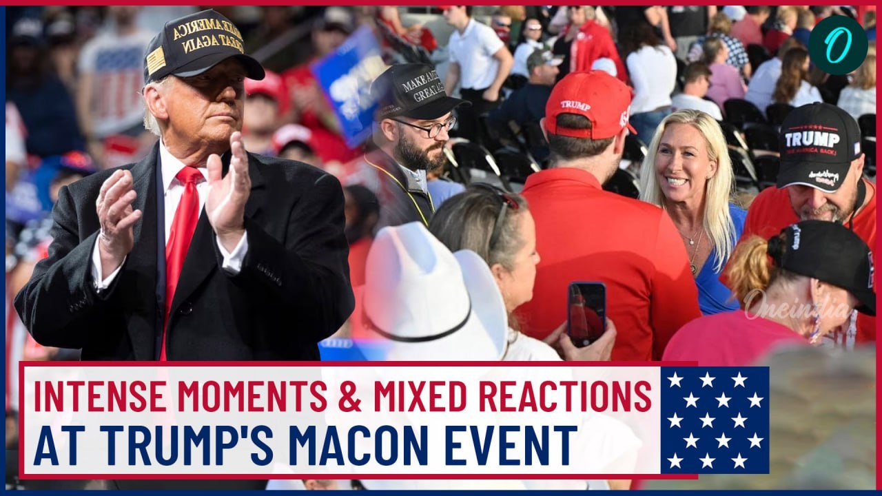 U.S Elections 2024: From Heartfelt Support to Calls for Freedom - Inside Trump's Macon Rally