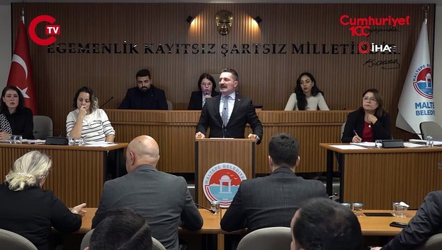 Maltepe Belediyesi’nin Kasım ayı Meclis Toplantısı’nda gergin anlar