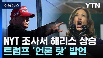 '미 대선 D-1' 해리스 막판 뒷심...트럼프 "가짜뉴스 쏴도 돼" / YTN