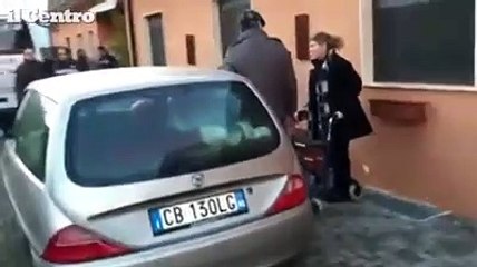 Introdacqua, lo sgombero della casa di riposo abusiva