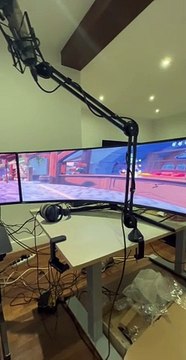 Genshin Impact 96:9 ! Weeb power #GenshinImpact #odysseyg9 #triplescreen