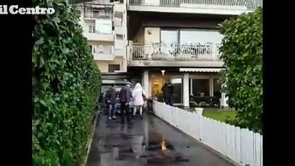 Pescara, incendiate le auto del presidente Sebastiani
