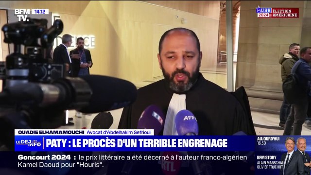 Procès Samuel Paty: (Mon client) est le seul à n'avoir eu aucun lien avec le terroriste , plaide un des avocats des prévenus