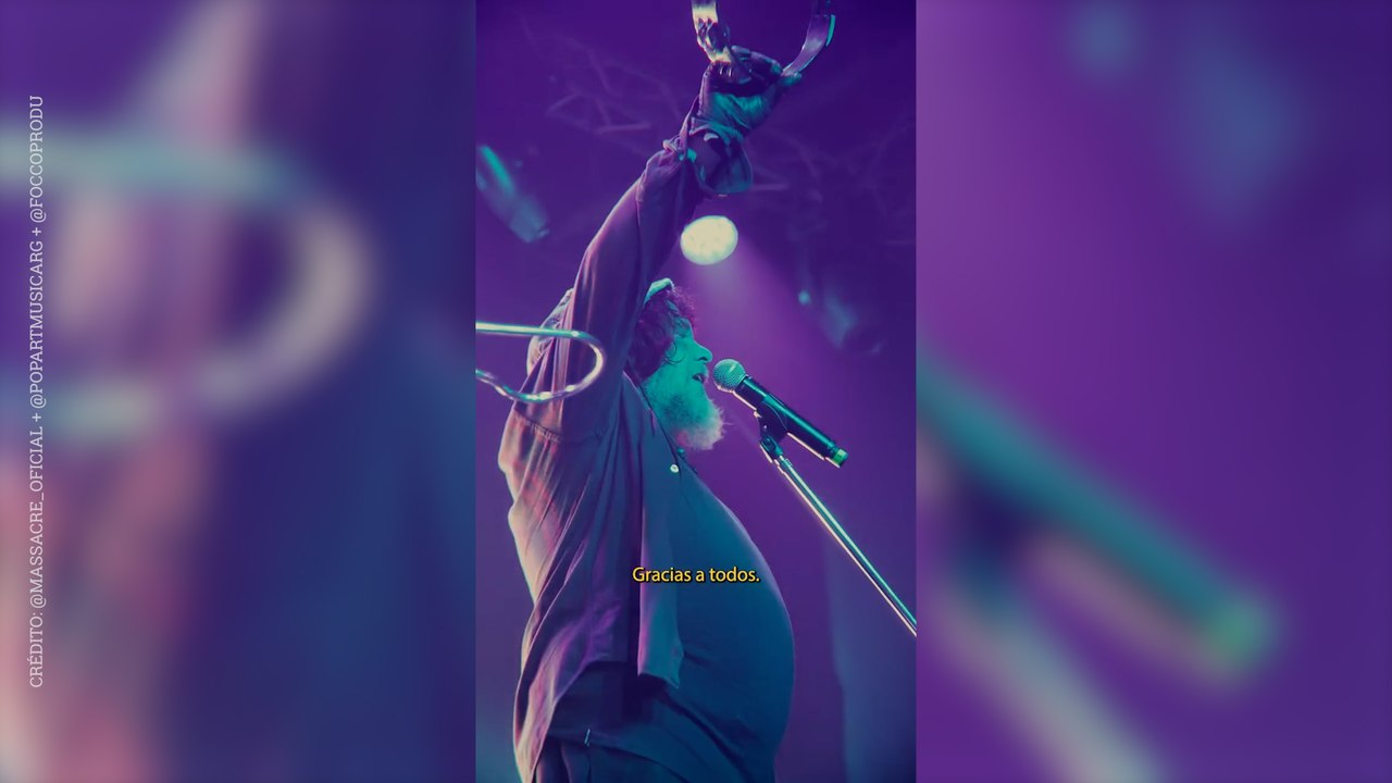 Massacre presentó "Nueve" en Obras