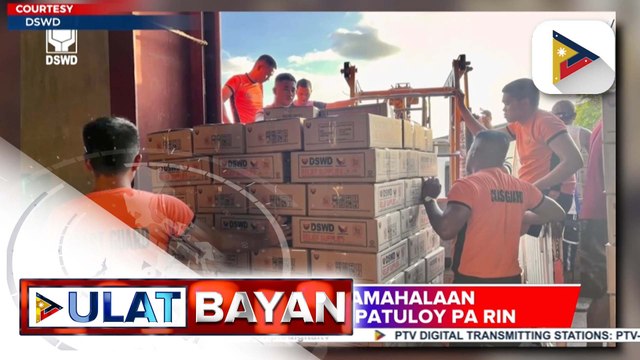 Pagdating ng tulong sa mga nasalanta ng bagyo sa Bicol at Batanes, tuloy-tuloy pa rin