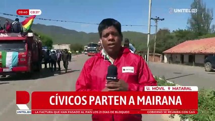 Policía y civiles liberan Mairana y comienzan a circular vehículos tras ocho días de bloqueos en esta zona