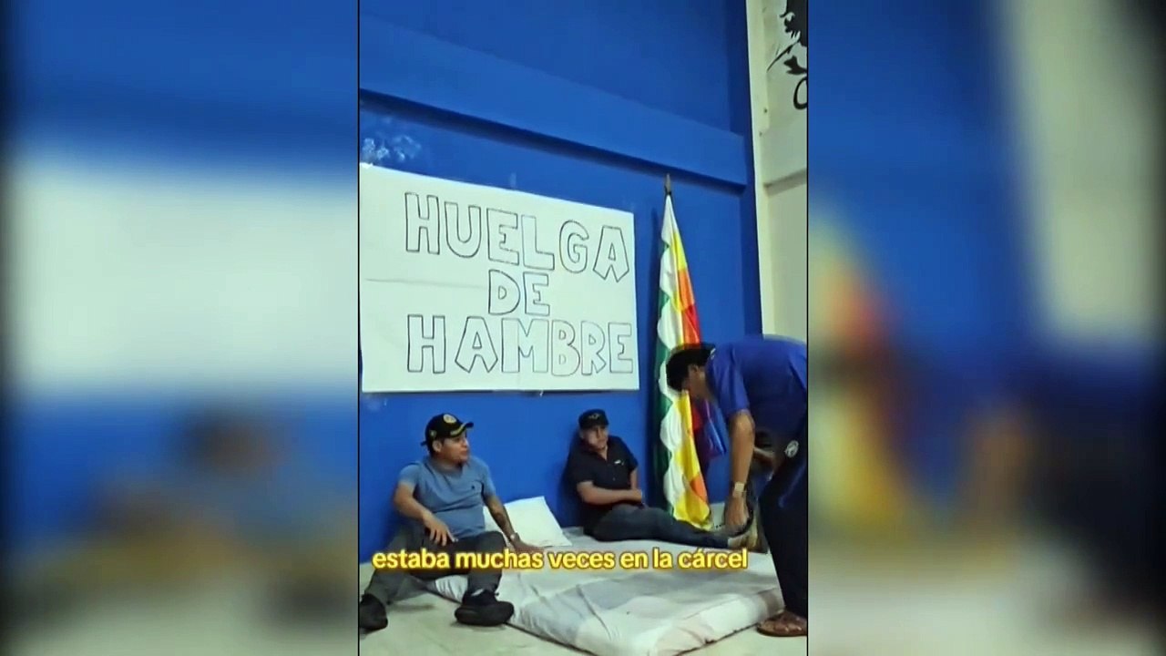 Morales pide a sus seguidores una pausa en los bloqueos y dice que hará huelga de hambre