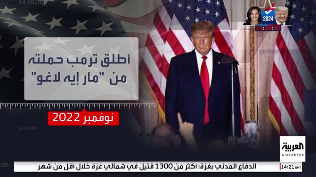 من محاولة اغتيال ترمب إلى انسحاب بايدن.. تعرف على أبرز محطات السباق الانتخابي الأميركي