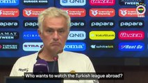 'The Super Lig smells bad!' - Mourinho rants at referee after Fenerbahce win