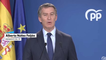 Feijóo insiste en la declaración de emergencia nacional