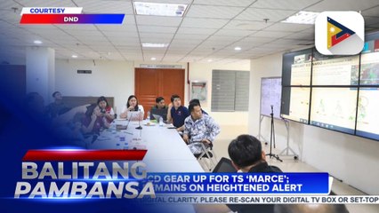 DND, OCD gear up for TS #MarcePH; NDRRMC remains on heightened alert