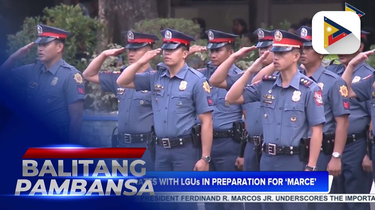 PNP coordinates with LGUs in preparation for #MarcePH